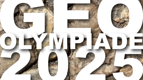 Bild mit Schriftzug Geo-Olympiade 2025